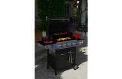 Premium 4 Burner Gas BBQ with Side Burner